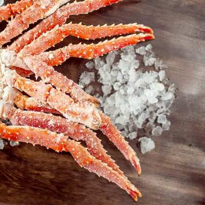 Клешня краба варено - мороженая